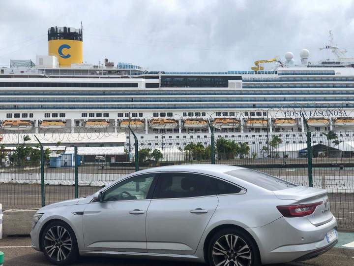 Transfert depuis ou vers le port Martinique